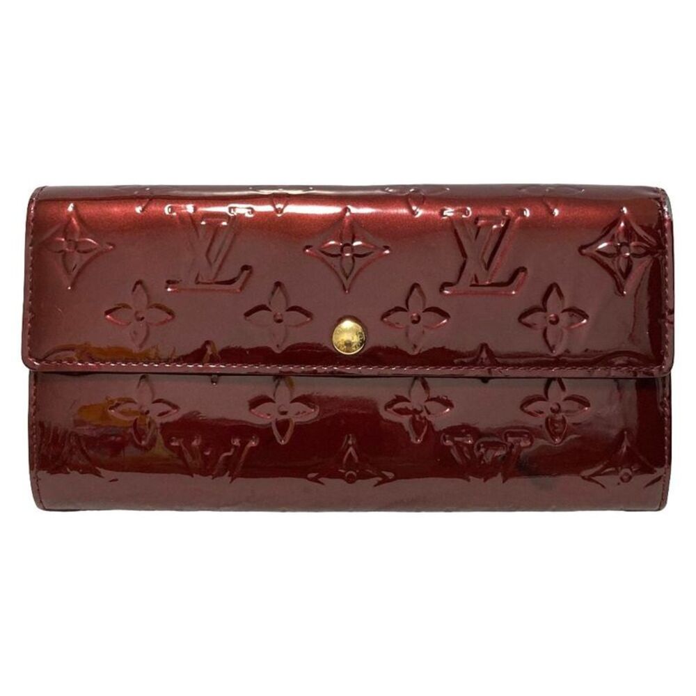 Louis Vuitton Sarah Monogram Vernis Long Wallet